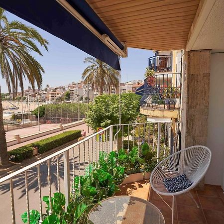 Apartamento Primera Linea De Mar Con Espectaculares Vistas Apartment Sant Pol De Mar Luaran gambar