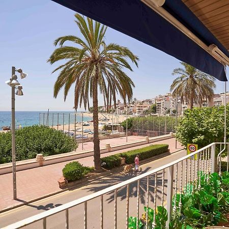 Apartamento Primera Linea De Mar Con Espectaculares Vistas Apartment Sant Pol De Mar Luaran gambar