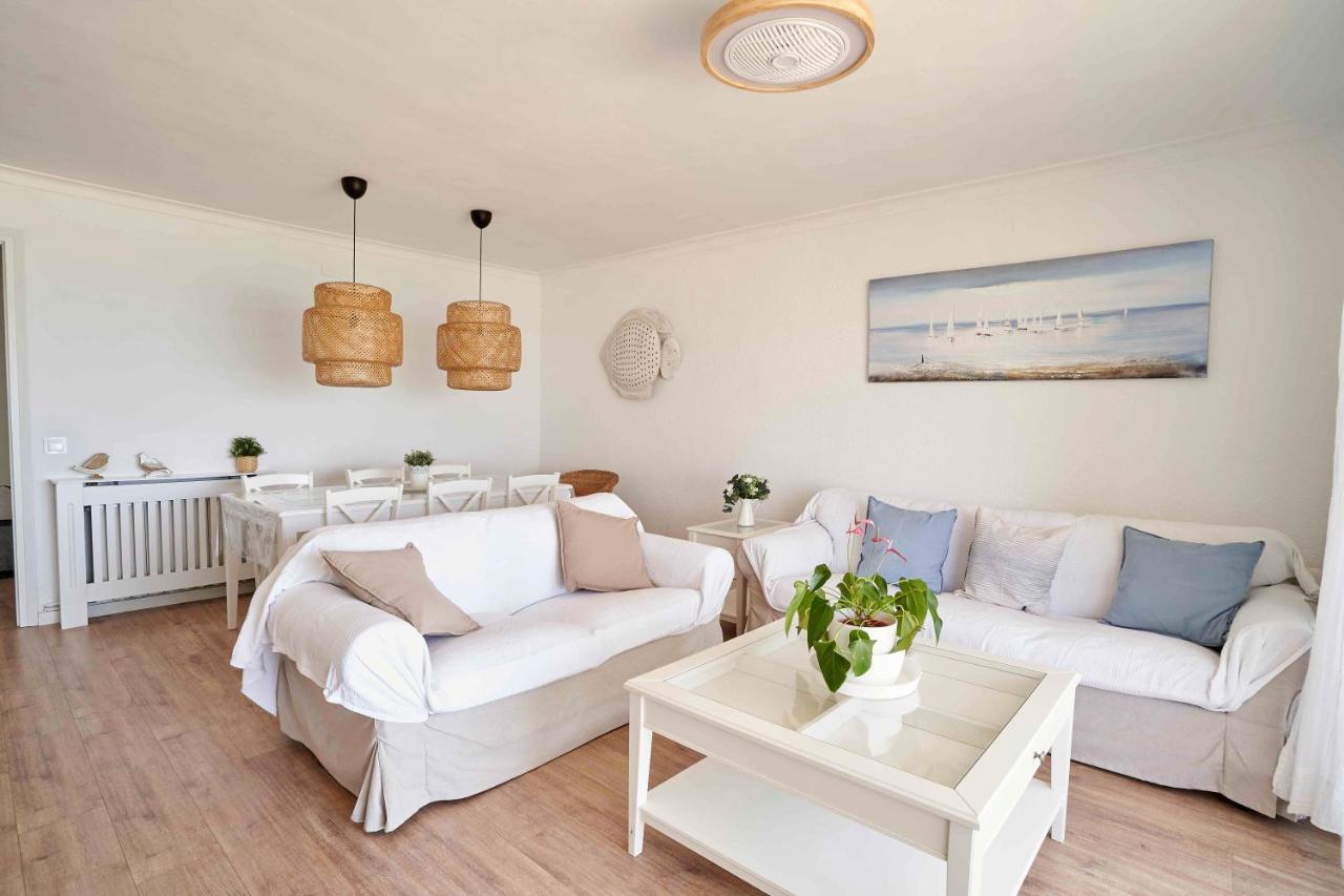 Apartamento Primera Linea De Mar Con Espectaculares Vistas Apartment Sant Pol De Mar Luaran gambar